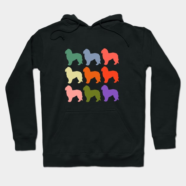 Maltese dogs in Rainbow Colors Hoodie by Bridgett3602